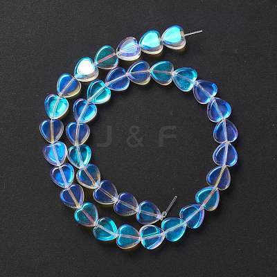 Transparent Glass Beads Strand GLAA-F112-03G-1