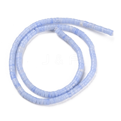 Synthetic Blue Lace Agate Beads Strands G-M401-D02-1
