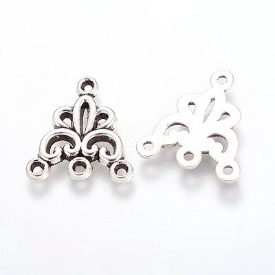 Tibetan Style Alloy Chandelier Components TIBEP-00428-AS-FF-1