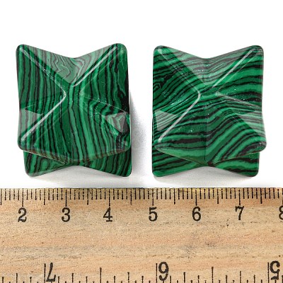 Synthetic Malachite Beads G-A206-01B-68-1