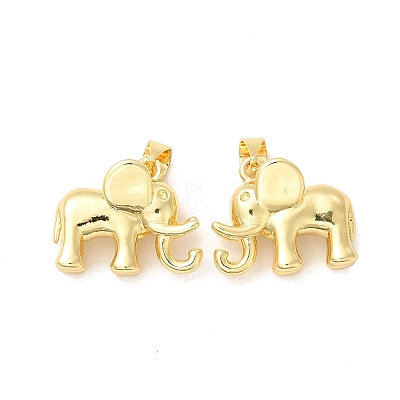 Rack Plating Brass Pendants KK-B068-33G-1