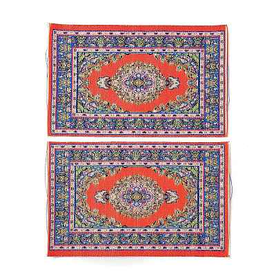 Silk Miniature Ethnic Style Carpets MIMO-PW0001-008A-1