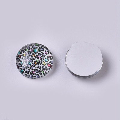 Glass Cabochons LS-GLAA-WH0015-09C-1