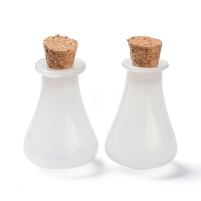 Glass Cork Bottles AJEW-O032-01B-1