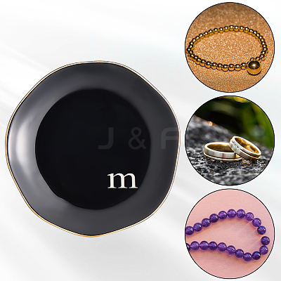 Round Ceramic Jewelry Dish AJEW-WH20067-015B-1