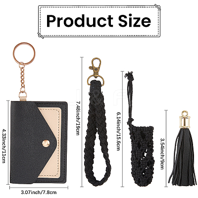 DIY Keychain Kits AJEW-CL0002-85A-1