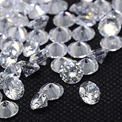 Cubic Zirconia Cabochons ZIRC-M002-6mm-007-1