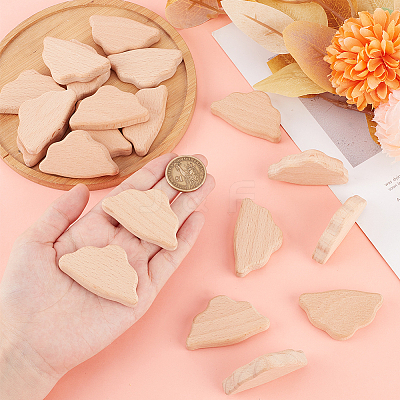 1 Set Unfinished Wooden Chips WOOD-OC0003-98C-1