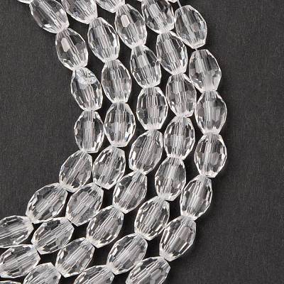 Glass Beads Strands GC893Y-14-1