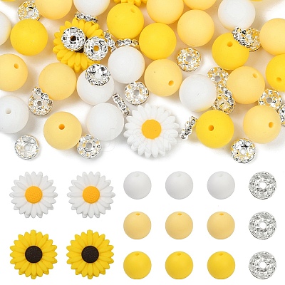 DIY Silicone Bracelet & Necklaces Making Kits DIY-YW0012-73D-1
