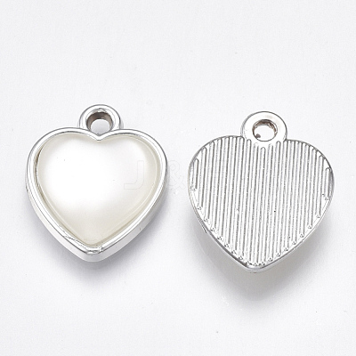 UV Plating Acrylic Pendants X-OACR-T005-65P-1