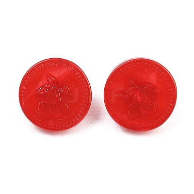 1-Hole Resin Alloy Shank Buttons FIND-B065-03G-02-1