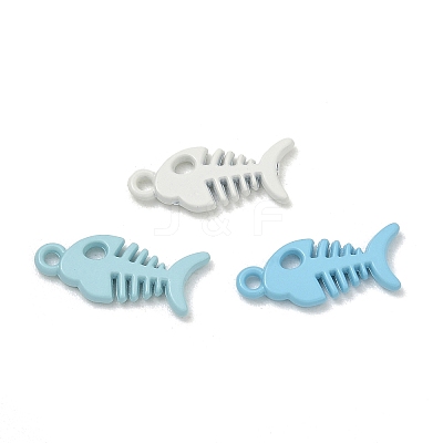 Spray Painted Alloy Pendants AL-CBA5D51-01F-1