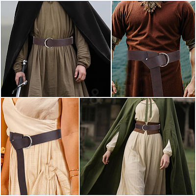 Imitation Leather Chain Belts AJEW-CL0004-83-1