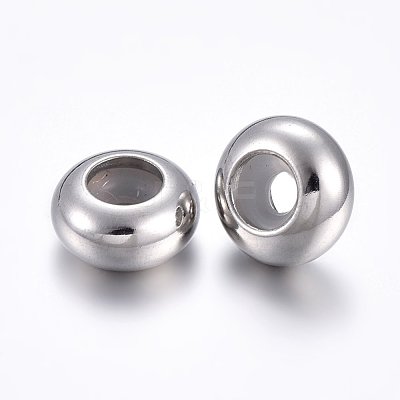 201 Stainless Steel Beads STAS-O110-12P-E-1