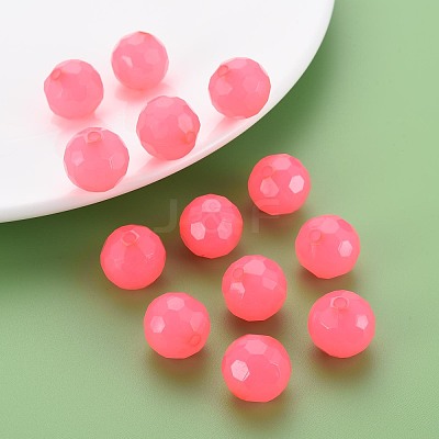 Imitation Jelly Acrylic Beads MACR-S373-97C-E09-1