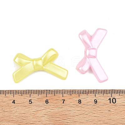 Opaque ABS Imitation Pearl Beads X-MACR-K361-20-1