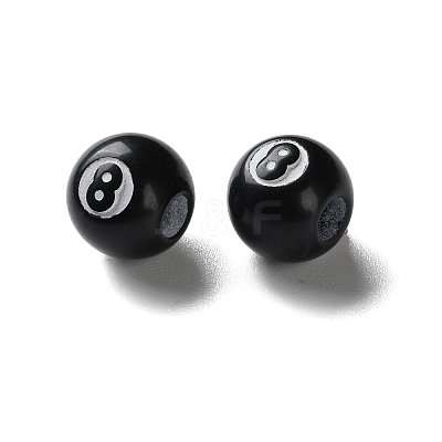 Acrylic Beads X-OACR-D301-02A-1
