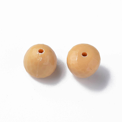 Opaque Acrylic Beads MACR-S373-10A-A13-1