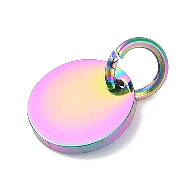 Ion Plating(IP) 304 Stainless Steel Pendants STAS-I311-32B-RC-1