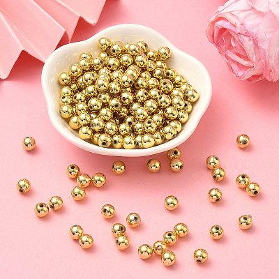 Plating Acrylic Beads PL682-2-1