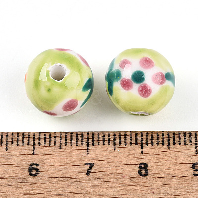 Handmade Porcelain Beads X1-PORC-N009-05C-1