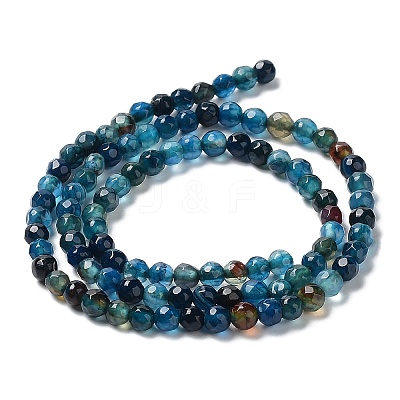 Natural Agate Beads Strands G-Q1000-02G-1