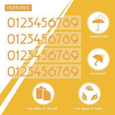 Waterproof Self Adhesive Craft Stickers DIY-GF0002-59C-03-1