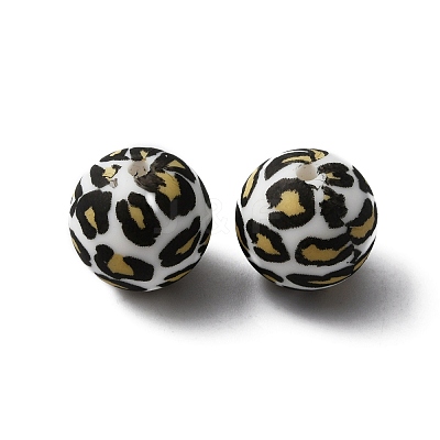 Silicone Beads SIL-WH0001-34C-1