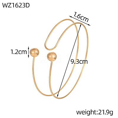 304 Stainless Steel Upper Arm Cuff WG0D0C9-04-1