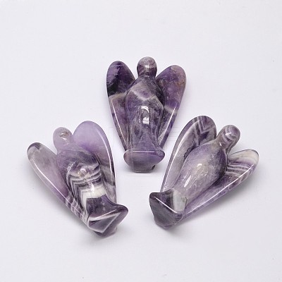 Angel Natural Amethyst Home Display Decorations DJEW-L009B-06-1
