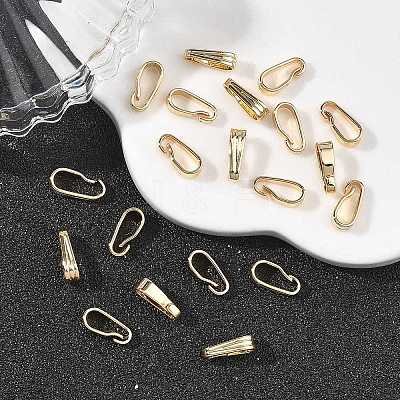 SHEGRACE Brass Snap on Bails XGRQ29225-388G-1