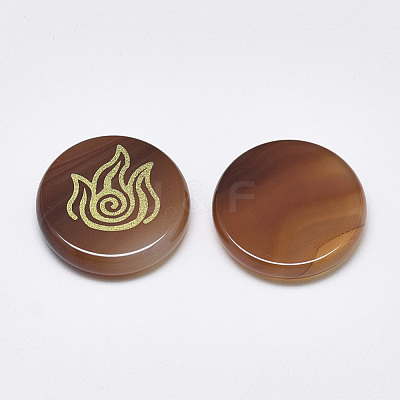 Natural Carnelian Cabochons G-T122-37I-1