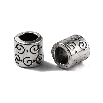 Zinc Alloy European Beads FIND-TAC0013-14AS-1
