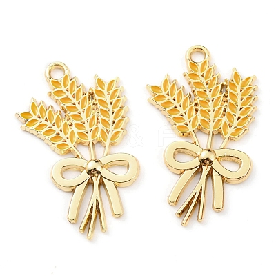 Alloy Enamel Pendants X-ENAM-D051-07G-1