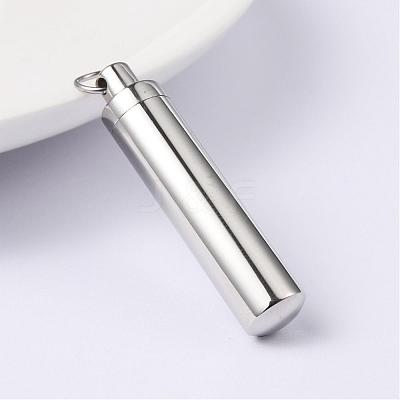Tarnish Resistant 304 Stainless Steel Openable Pendants STAS-M273-06P-1