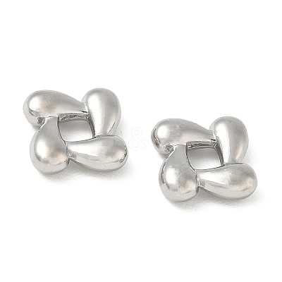 Brass European Beads KK-CBAFC6C-04P-1