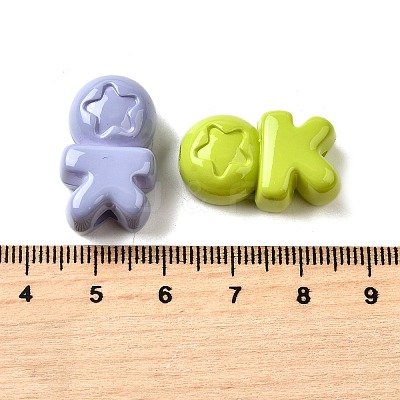 Opaque Acrylic Beads MACR-F083-05-1