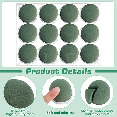 48Pcs Mini Floral Foam Holder AJEW-WA0001-46-1