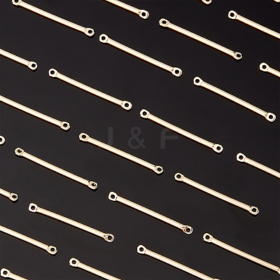 Brass Connector Charms KK-BBC0002-14-1