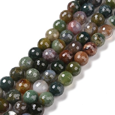 Natural Indian Agate Beads Strands G-E571-24C-1