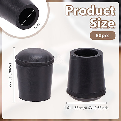 Rubber Table Chair Leg Covers FIND-WH0366-500-1