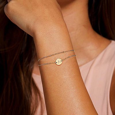 201 Stainless Steel Multi-strand Bracelets FS-WG545AB-24-1
