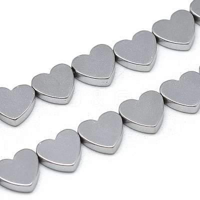 Electroplate Non-magnetic Synthetic Hematite Beads Strands X-G-T057-13H-1
