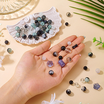 80G Transparent Glass Beads DGLA-TA0001-47J-1