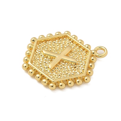 Brass Pendants KK-B126-01G-X-1