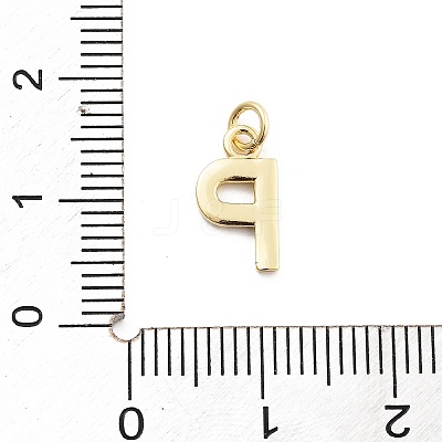 Rack Plating Brass Pendants KK-C065-05P-G-1