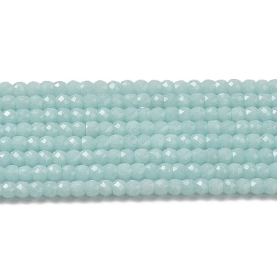 Synthetic Luminous Stone Beads Strands G-C086-01B-01-1