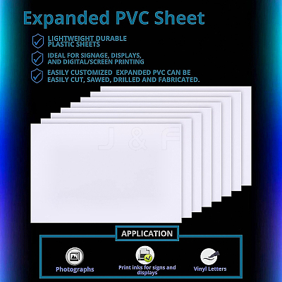 Foamed PVC Mould Plates DIY-BC0004-67B-1