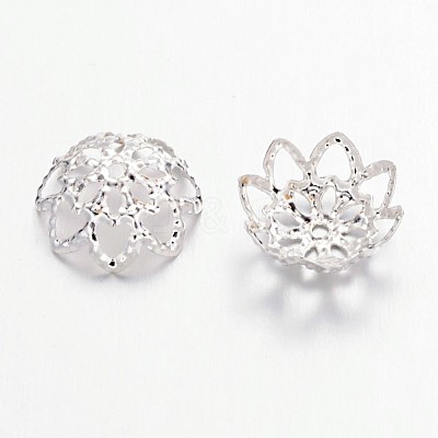 Iron Fancy Bead Caps IFIN-ZX1173-S-1